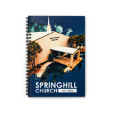 Springhill Church Spiral Notebook — Ruled Note Journal (Est. 1886)