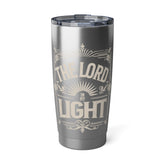 The Lord Is My Light 20oz Tumbler — Inspirational Stainless Travel Cup