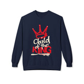 Child of the King Sweatshirt — Christian Crown Fleece Crewneck