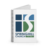 Springhill Church Spiral Notebook – Ruled Journal with Church Logo (Est. 1886)