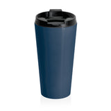 Chosen Vertical Text Stainless Steel Travel Mug — "Called According to His Purpose" Christian Tumbler