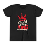 Youth Tee — 'Crown King' Graphic Tee (Biblical Colossians 3:16-17)
